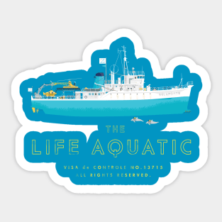 The Life Aquatic with Steve Zissou Sticker